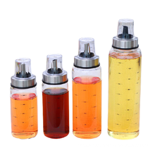 High Quality Kitchen Use 500ml Glass Oil Dispenser Bottle with Measure